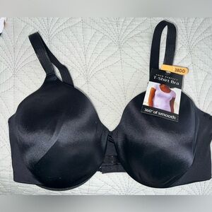 Bali Smooth Black T-Shirt Bra